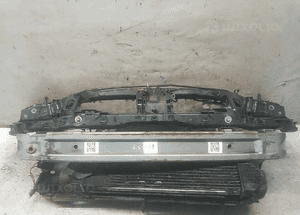 Pas przedni ford mondeo MK.4 4 iv 1.6 1.8 2.0 tdci diesel belka okular chłodnica wody wentylator obudowa zamek komplet 5
