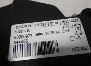 Dacia logan 08-13 lampa prawy przódprzednia oryginał 16