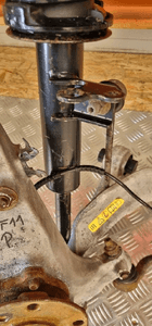 BMW F10 F11 ZWROTNICA AMORTYZATOR PRAWY PRAWA PRZÓD 2.0 DIESEL 6775770 7