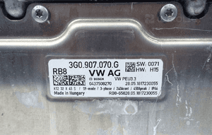 Ładowarka prądnica bateri vw passat gte 3G0907070G 6
