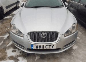 Jaguar xf zderzak przod kompletny bdb stan 1