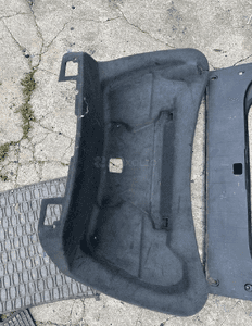MERCEDES cl 215 tapicerka bagażnika boczek plastik uszczelka osłona 2