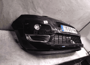 Zderzak przód przedni citroen C3 picasso ktv ktvd czarny halogeny 3