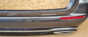 Mercedes W213 zderzak tył tylny 6xPDC A2138852125 A2138852225 5