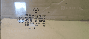 Szyba lewy tył tylna lewa Mercedes W168 AS2 00r 3
