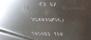Mechanizm podnośnik szyby prawy tył VW Passat B6 3C4839756J 4