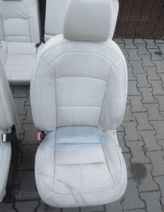 Fotele komplet nissan qashqai J10 lift skóra 2
