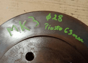 Tarcze hamulcowe tył tylne 280mm Ford Mondeo MK3 5