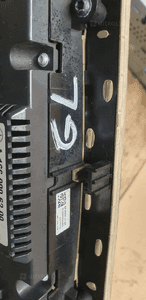 Panel nawiewu klimatyzacji klimatronic Mercedes GL X166 W166 A1669006209 13