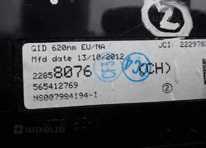 EKRAN WYŚWIETLACZ OPEL ASTRA IV RADOM 3