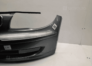 Zderzak przód przedni bmw E87 seria 1 lift fl spacegrau A52 szary halogeny 4