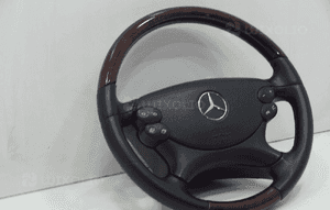 KIEROWNICA SKORA DREWNO AIRBAG MERCEDES SL R230 3