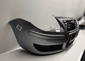 } :ZDERZAK PRZÓD PRZEDNI VW VOLKSWAGEN POLO 9N3 LIFT FL LA7W SREBRNY 5