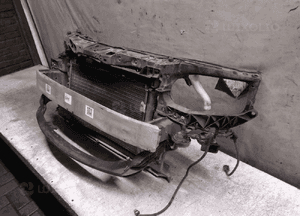 Pas przedni opel corsa d benzyna 1.0 1.2 1.4 1.6 belka wzmocnienie czołowe okular chłodnica wody 3