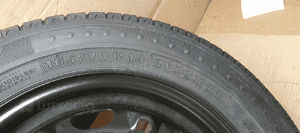 Koło zapasowe dojazdówka zapas 5J R14 ET35 VW FOX 6Q0601027H 7