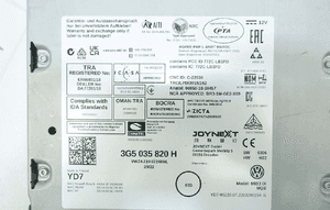 Czytnik multimedia MIB3 vw passat 3G5035820H 5