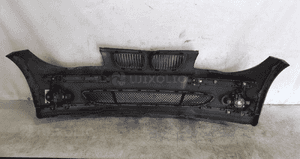 Zderzak przód przedni do bmw E87 serii 1 czujniki pdc sparkling graphite szary halogeny 5