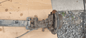 Oś tylna belka zawieszenia tył Citroen Jumper Ducato III Boxer 01374249080 3
