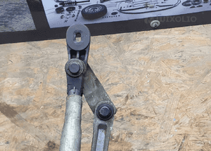 Mechanizm 5J1955113B Wycieraczek Silniczek Przod EUROPA Skoda Fabia II Roomster 12