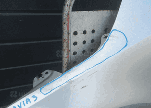 Błotnik przedni przód lewy skoda octavia iii 3 2012-2016 13