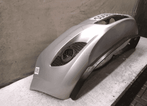 Zderzak przód przedni opel zafira b ii lift Z167 szampański halogeny 3