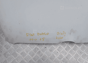 Maska fiat doblo ii kolor biały 249 2