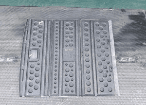 Podłoga 8E9861529A Wykładzina Dywan Bagażnika Maritim Niebieski Audi A4 B6 B7 Kombi Avant 11