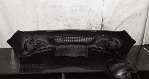 Zderzak przód przedni opel astra h 3 iii gtc kod koloru Z20R czarny halogeny 8