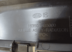 Kia niro grill atrapa zderzaka 86350-G5000 llu 8