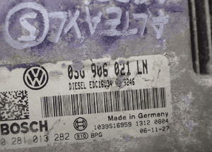 KOMPUTER STEROWNIK SILNIKA VW AUDI SEAT SKODA 1.9 TDI 03G906021LN RADOM 2