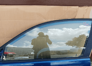 Drzwi lewy przód przednie lewe BMW E46 Compact MYSTICBLAU 3