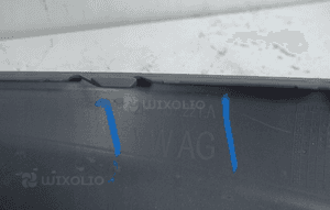 Vw caddy v 2020- 2K7 zderzak przód przedni 2K7807221A 12