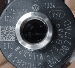 VW Passat B8 1.6 TDI wtryskiwacz 04L130277AD 2
