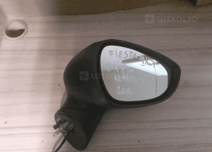 # LUSTERKO PRAWE FORD FIESTA MK7 7PIN CZARNY MAT 2