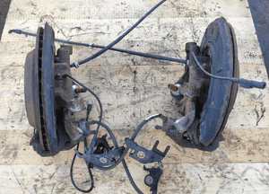 MERCEDES W251 ZWROTNICA PIASTA TARCZA ZACISK PRAWY LEWY TYŁ ORYG 1