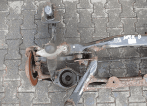 OŚ BELKA ZAWIESZENIE TYŁ TYLNE WÓZEK TYŁ TYLNY SKODA SUPERB II 2 5N0505235Q 3