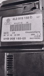 Panel sterowania klimatyzacji audi Q7 4L 4L0919158D 4
