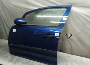 Drzwi przód przednie lewe opel corsa d Z21B granatowy 5D 5 drzwi hb 2