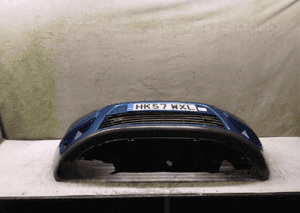 Zderzak przód przedni do ford s-max smax 46 niebieskie błękitne pdc czujniki halogeny 1