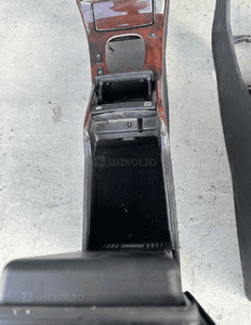 mercedes cl 215 podłokietnik dekor  drewno panel czarny szary 26
