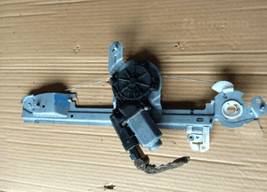 Renault Scenic II 2 mechanizm podnosnik szyby tyl lewy 1