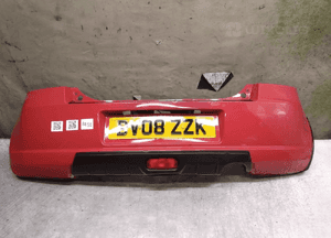 Zderzak tył tylny do suzuki swift MK4 iv 4 hb zcf czerwony 1