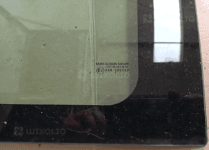 Peugeot 807 Citroen C8 szyba boczna tył tylna  lewa prawa 3