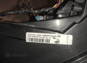 Jaguar xf X250 sedan lampa tył prawa w błotnik tylna europa oryg b.ładna 13