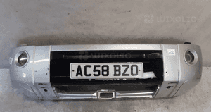 Zderzak przód przedni land rover discovery 3 iii srebrny halogeny spryskiwacze lamp xenon 1