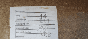 Boczek tapicerka prawy przód przednia prawa BMW 5 E60 E61 7