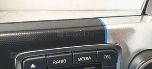 RAMKA RADIA PANEL ŚRODKOWY VOLVO V40 II PRZELACZNIKI WYSPA 4