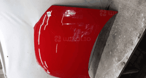 Maska pokrywa silnika audi A3 8P pierwszy lift fl LY3J czerwona szeroki grill 2