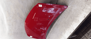 Maska pokrywa silnika renault clio 3 iii OV727 czerwona 2