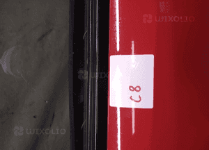 Drzwi przód przednie prawe opel corsa d Y547 czerwony 3D 1